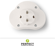 Carica l'immagine nel visualizzatore di Gallery, Perfect, Presa Multipla Con Interruttore On/Off, 2 Prese Schuko, 16A / 250V AC,