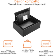 Carica l'immagine nel visualizzatore di Gallery, - Cassaforte Da Scrivania