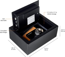 Carica l'immagine nel visualizzatore di Gallery, - Cassaforte Da Scrivania