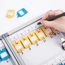 Carica l'immagine nel visualizzatore di Gallery, - Cassetta Di Sicurezza per 24 Chiavi, Con Serratura, Colore: Argento