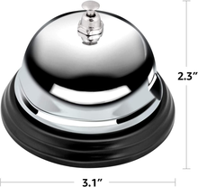 Carica l'immagine nel visualizzatore di Gallery, - Campanello in Metallo, Confezione Da 2