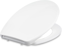 Carica l'immagine nel visualizzatore di Gallery, - Sedile WC in Urea, Resistente, Con Chiusura Ammortizzata E Sgancio Rapido, Dim