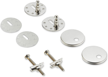 Carica l'immagine nel visualizzatore di Gallery, - Sedile WC in Urea, Resistente, Con Chiusura Ammortizzata E Sgancio Rapido, Dim