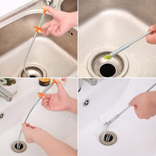 Carica l'immagine nel visualizzatore di Gallery, - Strumento per La Pulizia Degli Scarichi Intasati, Confezione Da 6 Pezzi