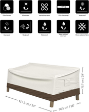 Carica l'immagine nel visualizzatore di Gallery, Copridivano a 2 Posti Lounge