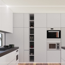 Carica l'immagine nel visualizzatore di Gallery, - Profilo LED Con Cartongesso 2Mt - Integrato in Lastra Di Cartongesso Di Spesso