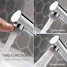 Carica l'immagine nel visualizzatore di Gallery, . by Amazon - Rubinetto Bagno Lavabo Con Doccetta Estraibile E Spruzzatore a Dop