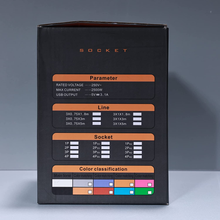 Carica l'immagine nel visualizzatore di Gallery, Multipresa Verticale Ciabatta Multipresa Torretta 4 Porte USB E 8 Prese Con 3M D