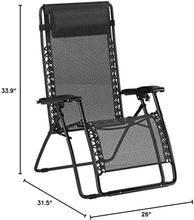 Carica l'immagine nel visualizzatore di Gallery, - Sedia a Gravità Zero, Nero