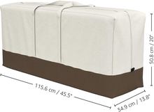 Carica l'immagine nel visualizzatore di Gallery, - Sacca Di Protezione per Cuscini per Sedie/Panche Da Giardino