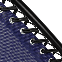 Carica l'immagine nel visualizzatore di Gallery, - Sedie a Sdraio Zero Gravity Con Tavolino, Set Da 2, Blu