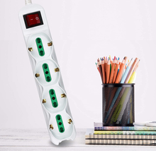 Carica l'immagine nel visualizzatore di Gallery, Multipresa 12 Posti 4 Polivalenti (Schuko 10/16A) 8 Bivalenti 10/16A, Colore Bia