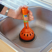 Carica l'immagine nel visualizzatore di Gallery, - Super Asco Stura Lavandini E Scarichi, Ventosa Sturalavandini a Molla, Stura W