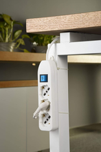 Carica l'immagine nel visualizzatore di Gallery, 62068 Multipresa Tripla 3 Posti Polivalenti (Schuko + 10/16A) Con Interruttore-C