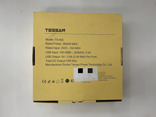 Carica l'immagine nel visualizzatore di Gallery, Ciabatta Multipresa Con USB, Multipresa Elettrica Con 4 Schuko E 4 Bivalenti 10A