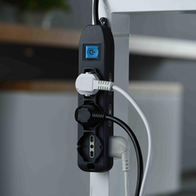 Carica l'immagine nel visualizzatore di Gallery, 62019 Multipresa 9 Posti 3 Polivalenti Schuko 10/16A + 6 Bivalenti 10/16A-Cavo,