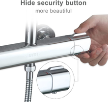 Carica l'immagine nel visualizzatore di Gallery, . by Amazon - Sistema Doccia Con Miscelatore Termostatico 40℃ Colonna Doccia Rea