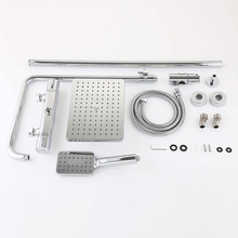 Carica l'immagine nel visualizzatore di Gallery, . by Amazon - Sistema Doccia Con Miscelatore Termostatico 40℃ Colonna Doccia Rea