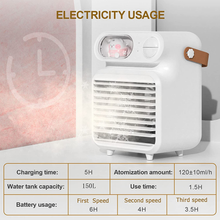 Carica l'immagine nel visualizzatore di Gallery, - Mini Condizionatore D'Aria Portatile, 3 in 1, Mini Condizionatore D'Aria 3 in