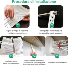 Carica l'immagine nel visualizzatore di Gallery, Deflettore Condizionatore & Aria Condizionata Vento Deflettore (Diversione Stoma