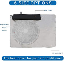 Carica l'immagine nel visualizzatore di Gallery, Copertura Condizionatore Esterno,Copertura Esterna per Climatizzatore, Anti-Polv