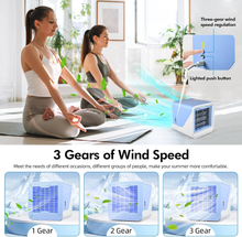 Carica l'immagine nel visualizzatore di Gallery, Condizionatore D'Aria Mobile - Raffreddatore D'Aria Portatile 3 in 1 Con Raffred