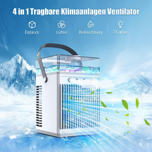Carica l'immagine nel visualizzatore di Gallery, Condizionatore D'Aria Portatile, Mini Air Cooler D'Aria Mobile Con Sistema Di St