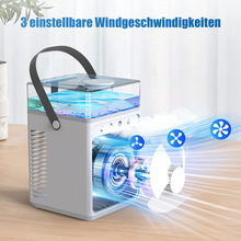 Carica l'immagine nel visualizzatore di Gallery, Condizionatore D'Aria Portatile, Mini Air Cooler D'Aria Mobile Con Sistema Di St