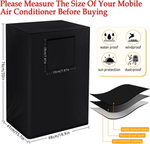 Carica l'immagine nel visualizzatore di Gallery, Copri Condizionatore D'Aria Portatile, Copertura Universale Climatizzatore Mobil