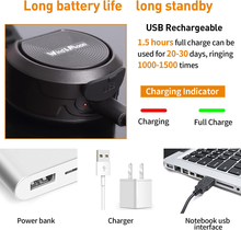 Carica l'immagine nel visualizzatore di Gallery, Campanello Bici, Allarme Clacson Elettrico, Volume Regolabile 130 Decibel, Clacs