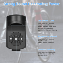 Carica l'immagine nel visualizzatore di Gallery, Campanello Elettrico per Bicicletta, Campanello Bici Impermeabile IPX4, Campanel