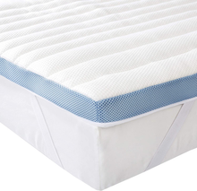 Carica l'immagine nel visualizzatore di Gallery, 7-Zone-Air-Memory-Foam-Mattress-Topper - 80 X 190 Cm