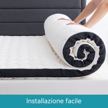 Carica l'immagine nel visualizzatore di Gallery, - Coprimaterasso in Memory Foam , Spessore 7 Cm, 160 X 190 Cm