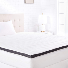 Carica l'immagine nel visualizzatore di Gallery, - Coprimaterasso in Memory Foam , Spessore 7 Cm, 160 X 190 Cm