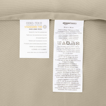 Carica l'immagine nel visualizzatore di Gallery, - Federe in Microfibra, 50 X 80 Cm, Set Di Due - Beige