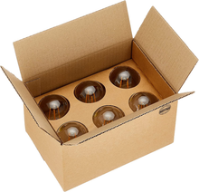 Carica l'immagine nel visualizzatore di Gallery, - Confezione Da 6 Lampadine a LED, Con Attacco Edison E27, Piccole, Da 7 W (Equi