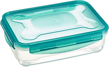 Carica l'immagine nel visualizzatore di Gallery, - Set Di Contenitori a Chiusura Ermetica per Alimenti, 3 Pezzi Da 1,2 L