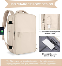 Carica l'immagine nel visualizzatore di Gallery, Bolsas De Cabina Para Easyjet 45X36X20 Travel Mackpack Woman Ryanair Con Mochila