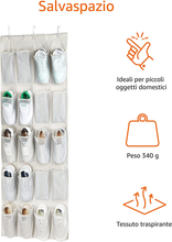 Carica l'immagine nel visualizzatore di Gallery, , Portascarpe Da Posizionare Sopra La Porta, Può Contenere 12 Paia Di Scarpe Di