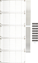 Carica l'immagine nel visualizzatore di Gallery, - Scaffalatura a 5 Ripiani, Cromato