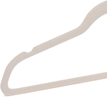 Carica l'immagine nel visualizzatore di Gallery, - Confezione Da 50 Grucce Sottili Con Superficie Antiscivolo in Velluto - Rosa C