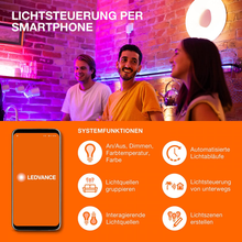 Carica l'immagine nel visualizzatore di Gallery, Lampada LED Smart+ Wifi, Effetto Bianco Satinato, 9W, 806Lm, Forma Classica Dell
