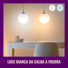 Carica l'immagine nel visualizzatore di Gallery, Lampadina Smart Wi-Fi, Luce Bianca O Colorata Dimmerabile, E27, 8.5W, Controllo
