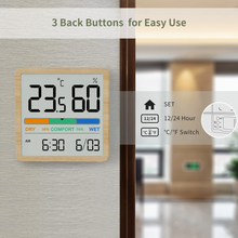 Carica l'immagine nel visualizzatore di Gallery, Igrometro Termometro per Interni - Indicatore Digitale Con Sensore Di Monitoragg