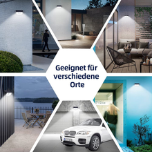 Carica l'immagine nel visualizzatore di Gallery, Faretti Solari a Led Da Esterno IP67 Con Sensore Di Movimento Lampade Solari a L