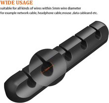 Carica l'immagine nel visualizzatore di Gallery, Organisateur pour la Gestion Des Câbles avec Clip Câbles,Crochets