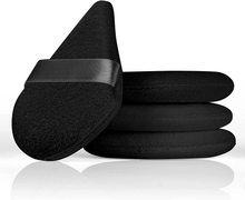 Carica l'immagine nel visualizzatore di Gallery, Piumini Da Cipria, 4 Pezzi Soffio Di Cipria Triangolo Del Viso, Riutilizzabile S