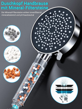 Carica l'immagine nel visualizzatore di Gallery, Soffione Doccia Risparmio Idrico, Soffione Doccia Con Filtro, Soffione Doccia a
