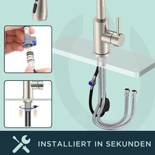 Carica l'immagine nel visualizzatore di Gallery, Rubinetto Lavello Cucina, Miscelatore Cucina Con Doccetta Estraibile Rubinetti p