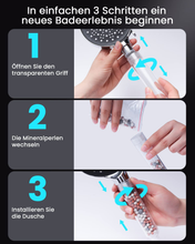 Carica l'immagine nel visualizzatore di Gallery, Soffione Doccia Risparmio Idrico, Soffione Doccia Con Filtro, Soffione Doccia a